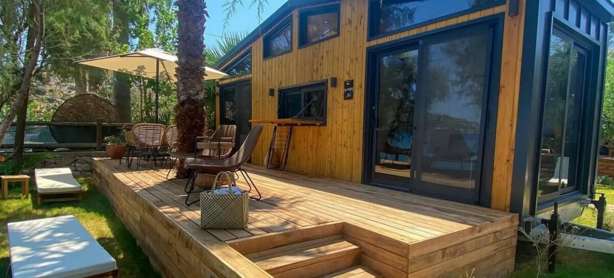 Mobiles Tiny House Modell Pera Rustik
